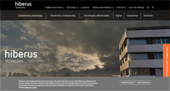 Desktop Screenshot of hiberus.com